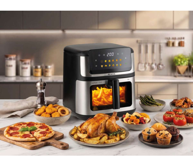 Ariete Air Fryer Glass Digital 464210 10L - 1616368 - zdjęcie 6